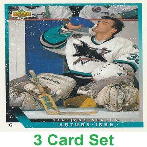 Arturs Irbe Hockey Card Collection